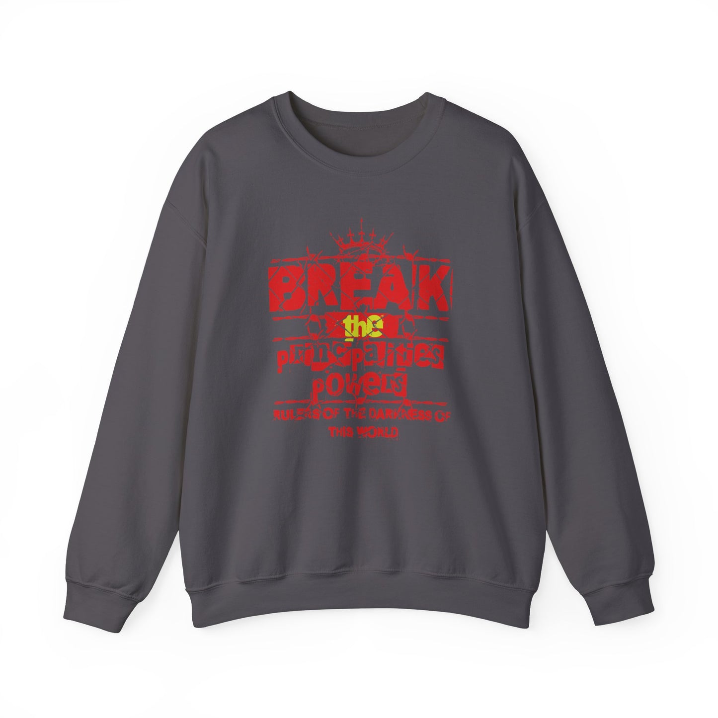 Break the principles Unisex Heavy Blend™ Crewneck Sweatshirt - StyleMZ