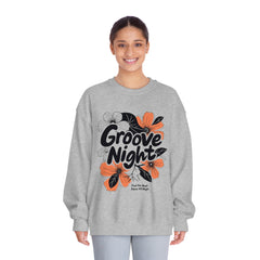 Korea -  Groove night Unisex DryBlend® Crewneck Sweatshirt  - StyleMZ