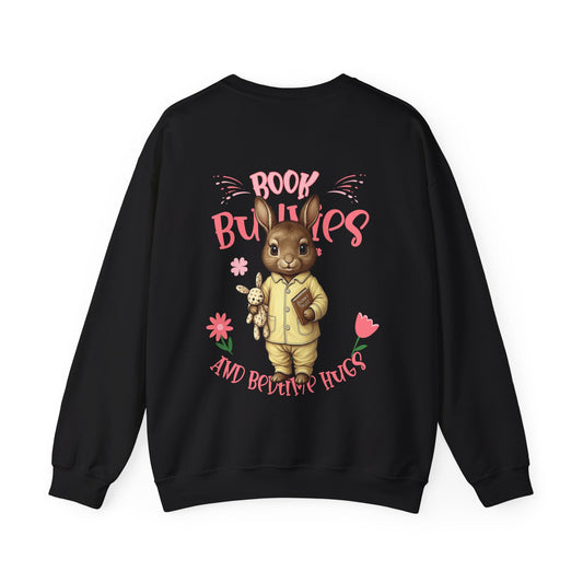 Book Bunnies Unisex Heavy Blend™ Crewneck Sweatshirt - StyleMZ - Stylemz