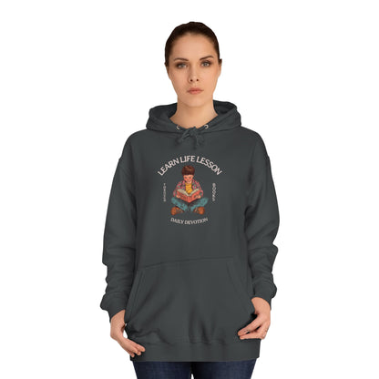 Through books Unisex College Hoodie - Korea - StyleMZ - Stylemz