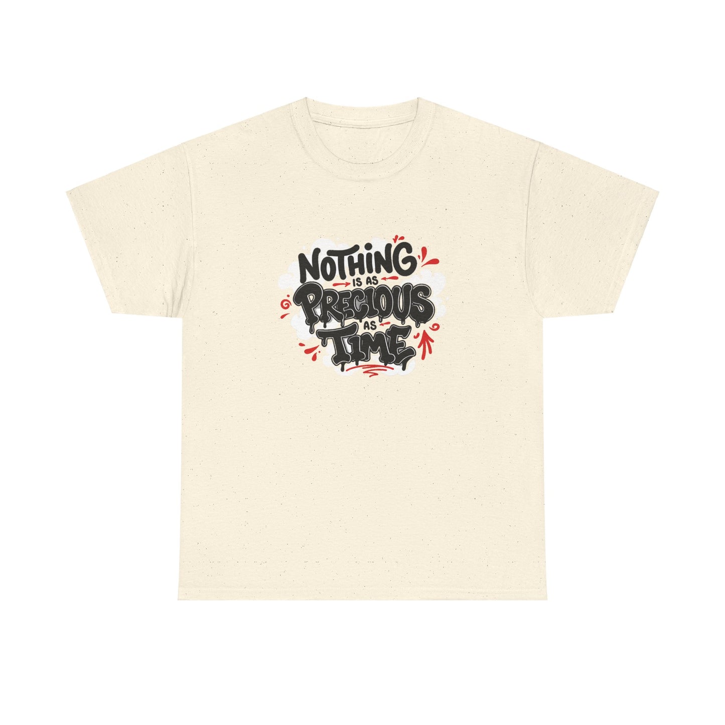 Nothing is as Precious as Time Unisex Heavy Cotton Tee