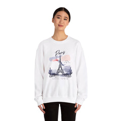 Korea -  Eiffel Tower Unisex Heavy Blend™ Crewneck Sweatshirt  - StyleMZ