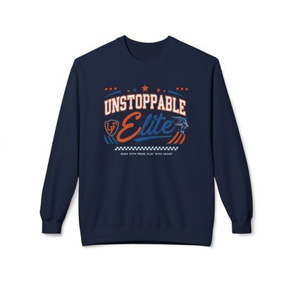 Unstoppable elite Unisex Midweight Softstyle Fleece Crewneck Sweatshirt - StyleMZ