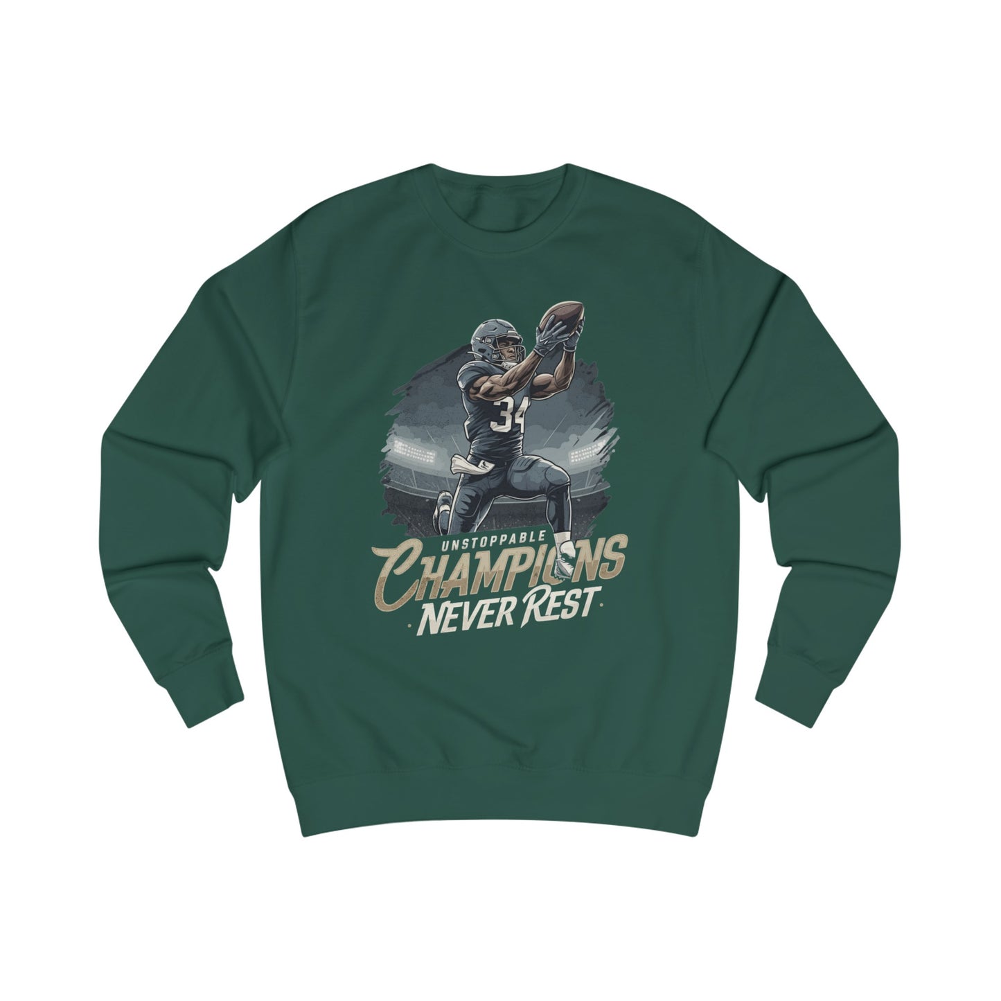 CHAMPIONS NEVER REST Unisex Sweatshirt  - Korea  - StyleMZ