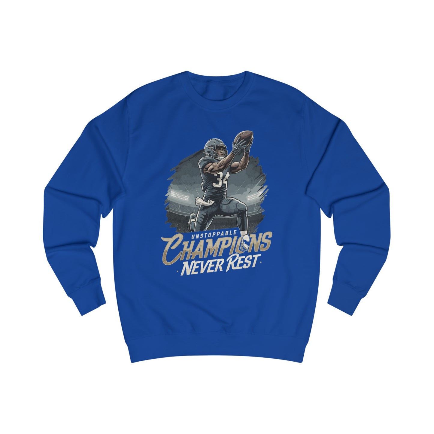 CHAMPIONS NEVER REST Unisex Sweatshirt  - Korea  - StyleMZ