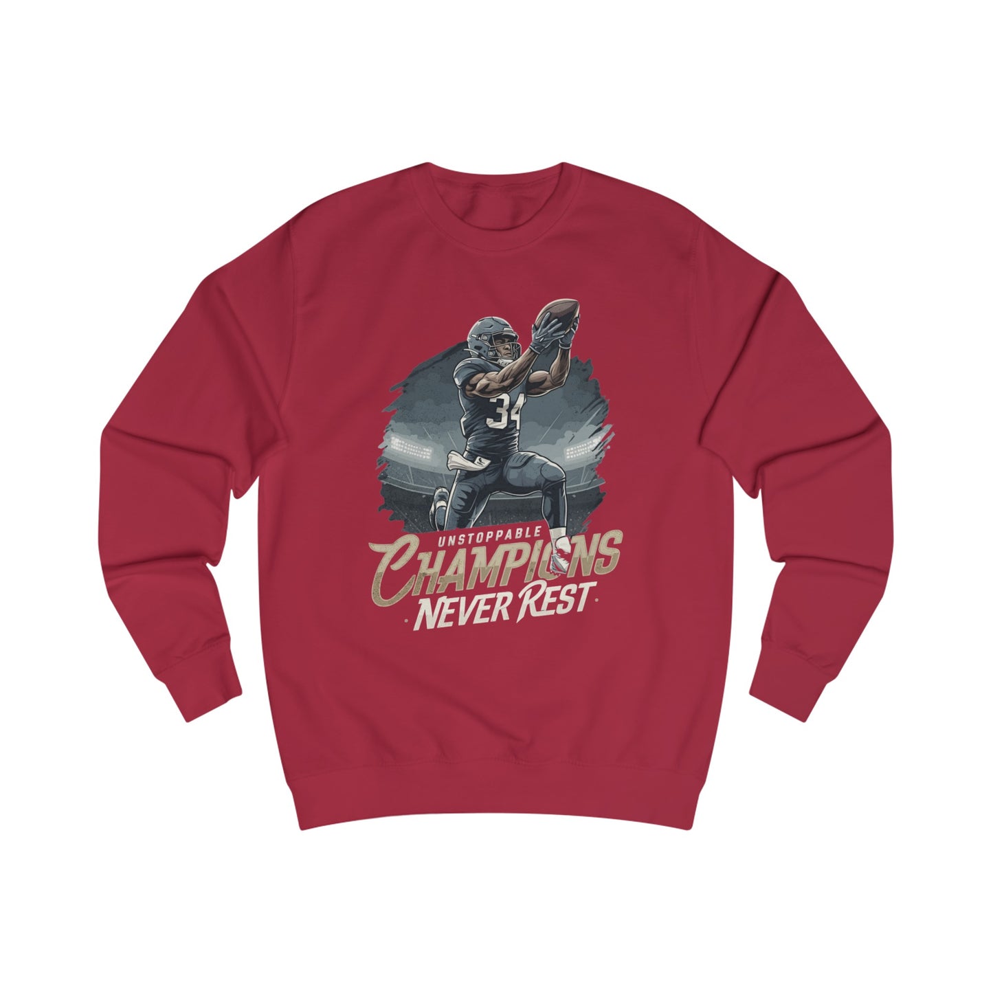 CHAMPIONS NEVER REST Unisex Sweatshirt  - Korea  - StyleMZ