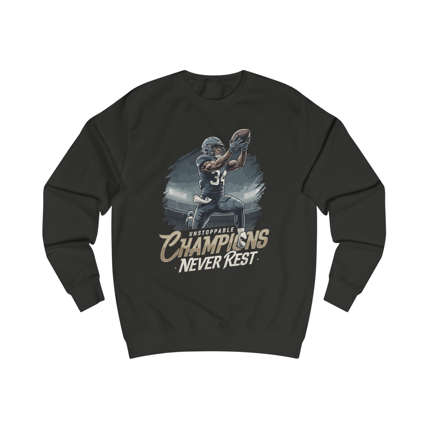 CHAMPIONS NEVER REST Unisex Sweatshirt  - Korea  - StyleMZ