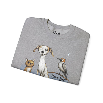 Paws, Purrs & Feathers Unisex Heavy Blend™ Crewneck Sweatshirt