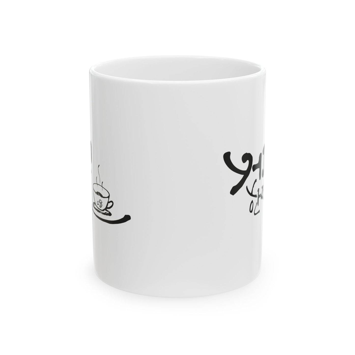 A cup of coffee Ceramic Mug, (11oz, 15oz) - StyleMZ