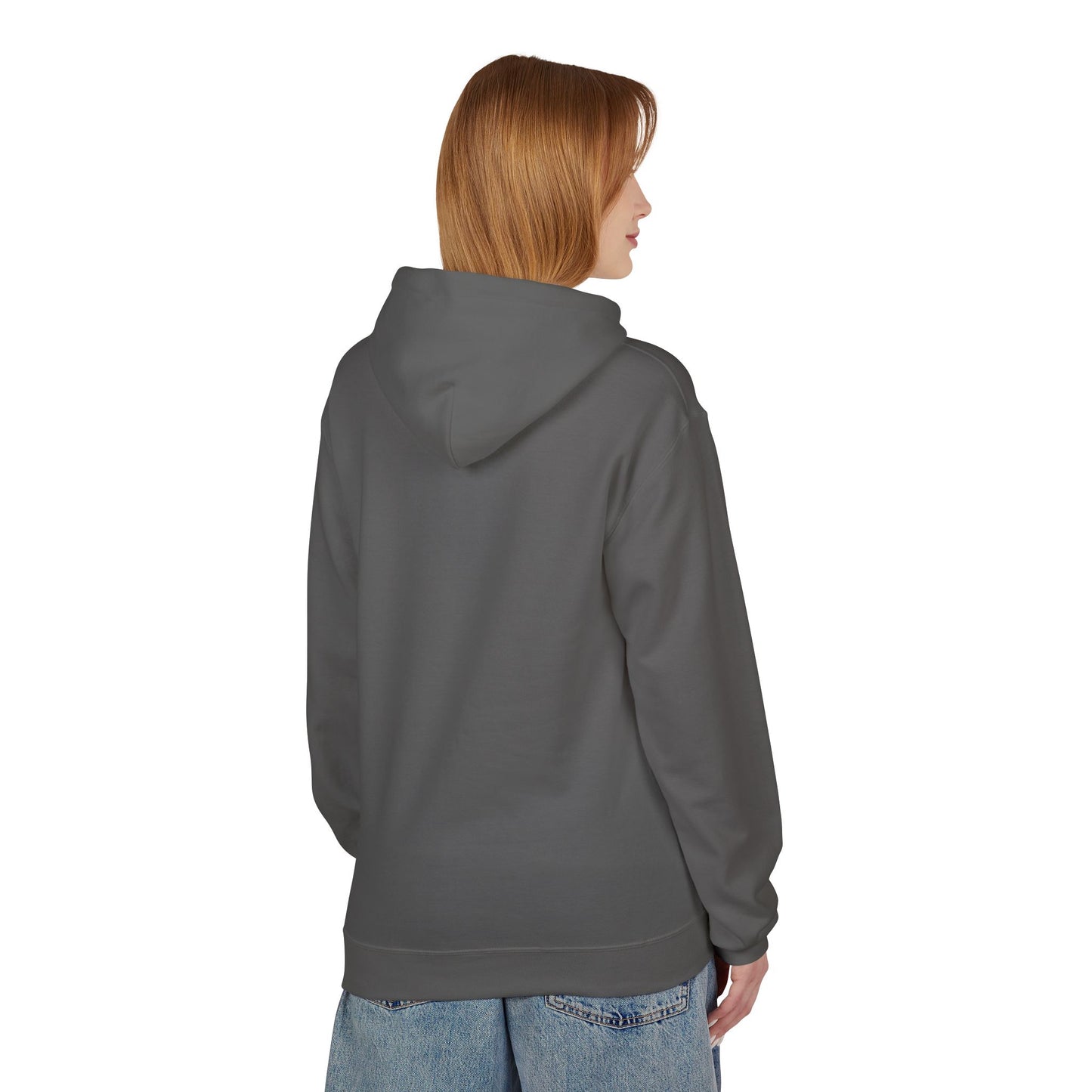 I saw an angel Unisex Midweight Softstyle Fleece Hoodie - StyleMZ