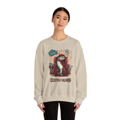 Korea -  Scottish Salmon Unisex Heavy Blend™ Crewneck Sweatshirt  - StyleMZ