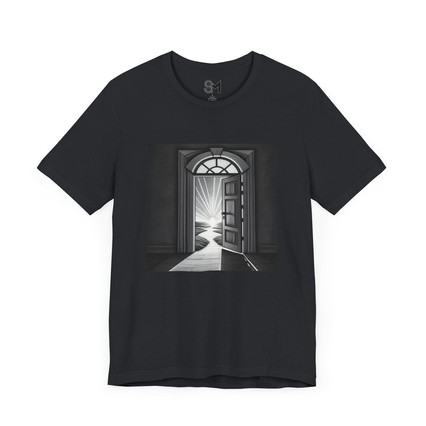 The door is open Unisex Jersey Short Sleeve Tee - StyleMZ