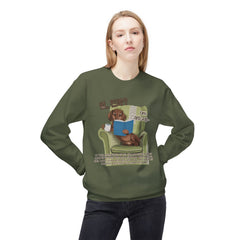 Korea -  Seriously happy moment Unisex Midweight Softstyle Fleece Crewneck Sweatshirt  - StyleMZ