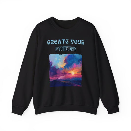 Korea -  Create your future Unisex Heavy Blend™ Crewneck Sweatshirt  - StyleMZ