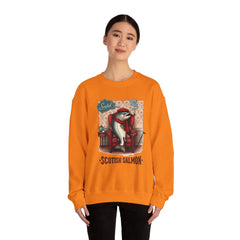 Korea -  Scottish Salmon Unisex Heavy Blend™ Crewneck Sweatshirt  - StyleMZ