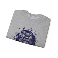 Night watcher Unisex Heavy Blend™ Crewneck Sweatshirt  - Korea  - StyleMZ