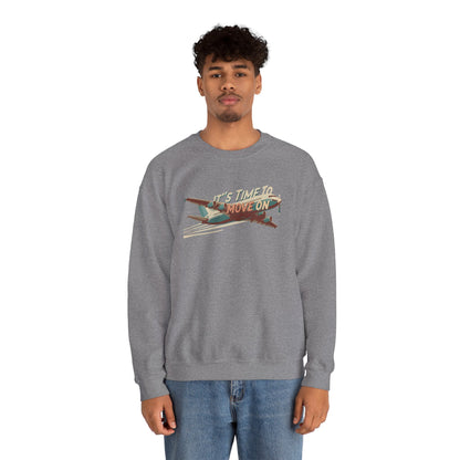 It's time to move on Unisex Heavy Blend™ Crewneck Sweatshirt - StyleMZ