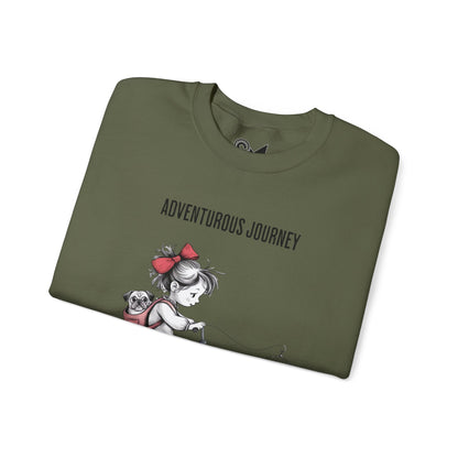 Adventurous Journey Unisex Heavy Blend™ Crewneck Sweatshirt - StyleMZ