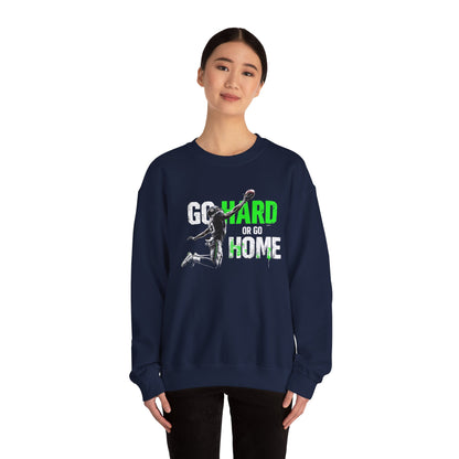 Go hard or go home2 Unisex Heavy Blend™ Crewneck Sweatshirt - StyleMZ