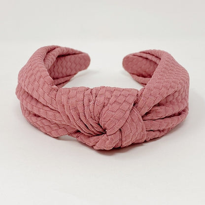 Embossed Charm Headband for Trendy Everyday Style