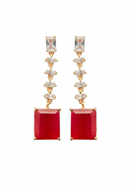 Golden Cruise Benares Earrings - 18K Gold Plated Elegance