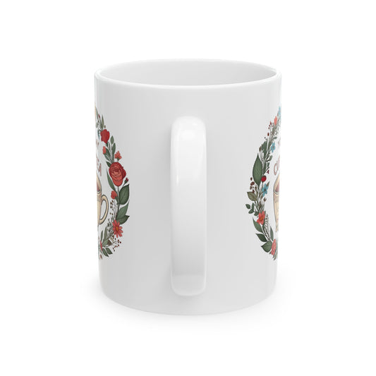 Taza de cerámica "Eres mi taza de té" (11 oz, 15 oz) - StyleMZ 