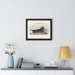 Korea -  Winter Serenity Framed Horizontal Poster  - StyleMZ