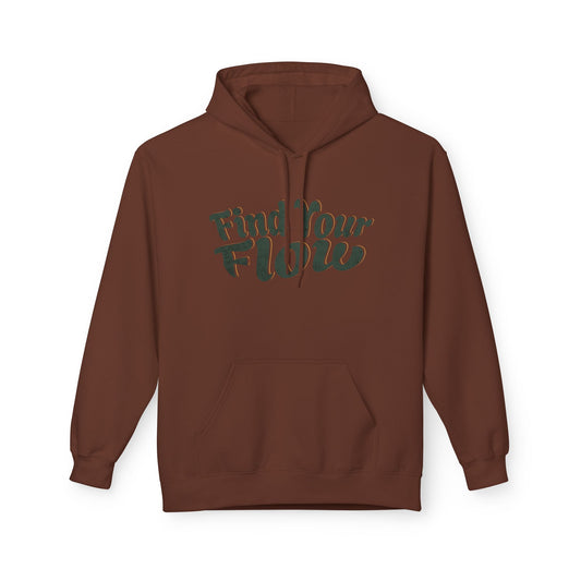 Find your flow Unisex Midweight Softstyle Fleece Hoodie - StyleMZ - Stylemz