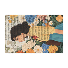 Korea -  In the quiet whispers of the garden Microfiber Blanket  - StyleMZ