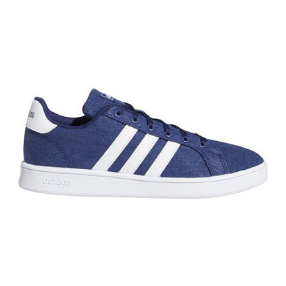 Sports Shoes for Kids Adidas Grand Court Dark Blue Style