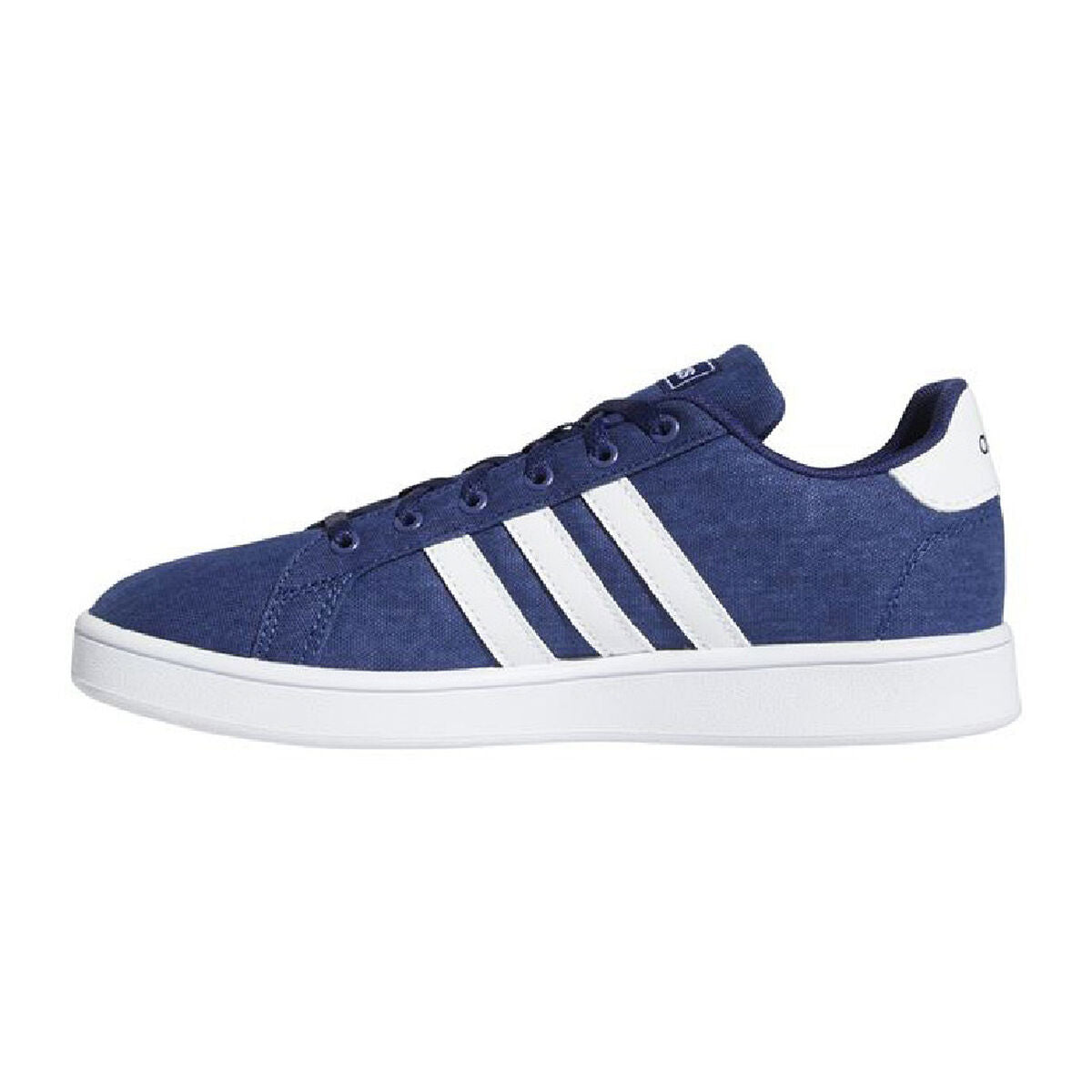 Sports Shoes for Kids Adidas Grand Court Dark Blue Style