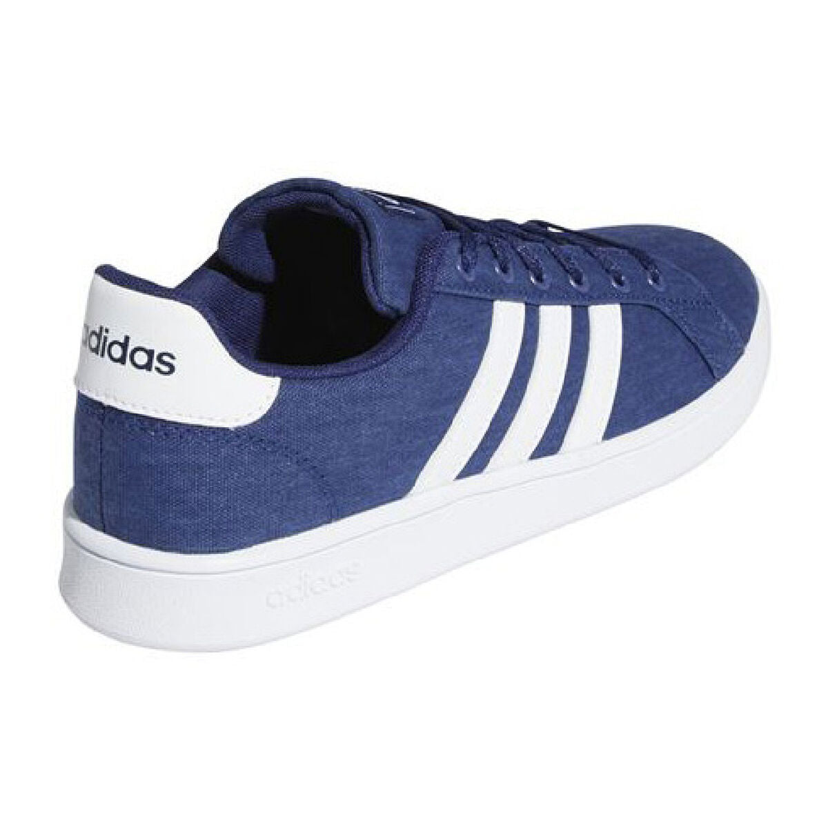 Sports Shoes for Kids Adidas Grand Court Dark Blue Style