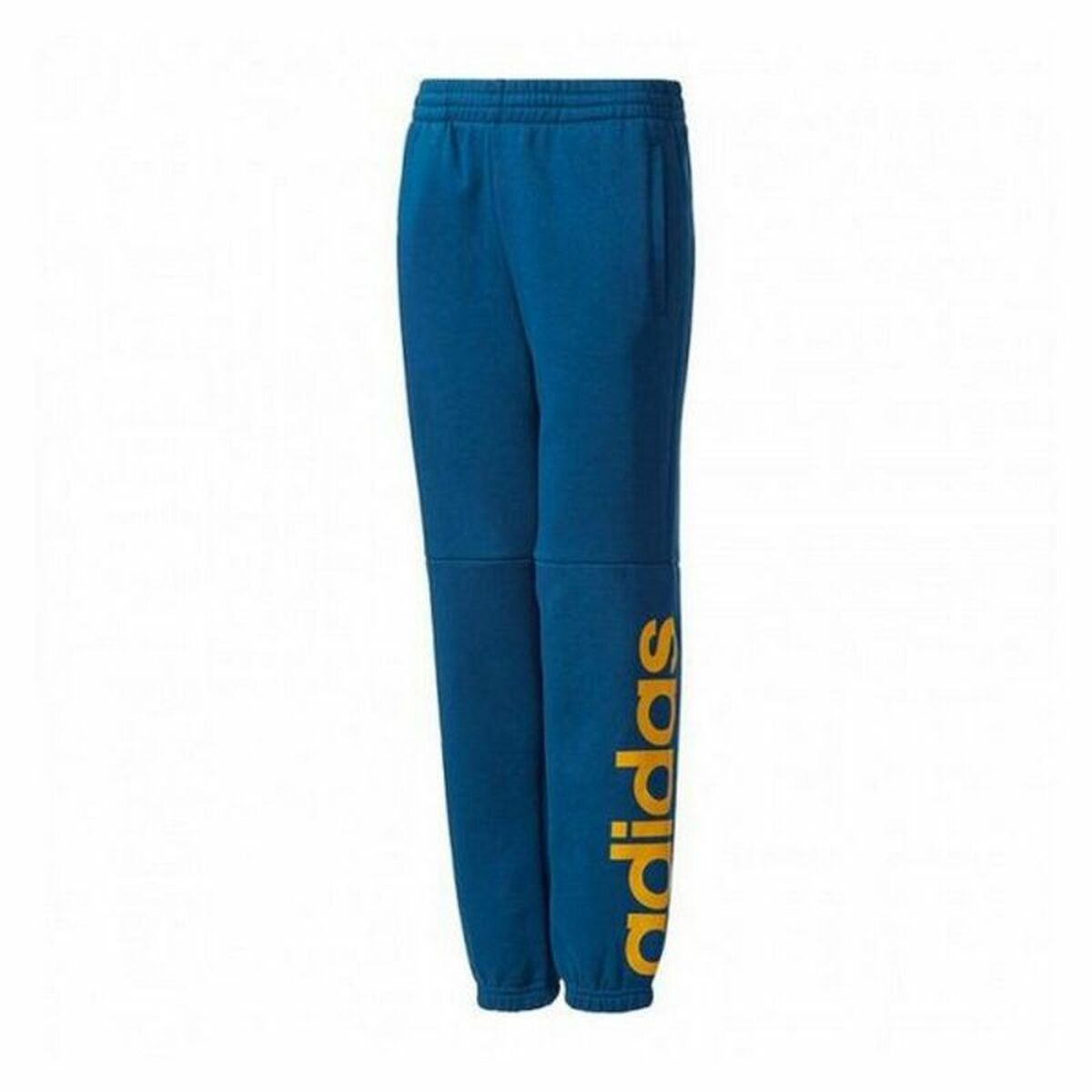 Children's Tracksuit Bottoms Adidas YB LIN for Active Play