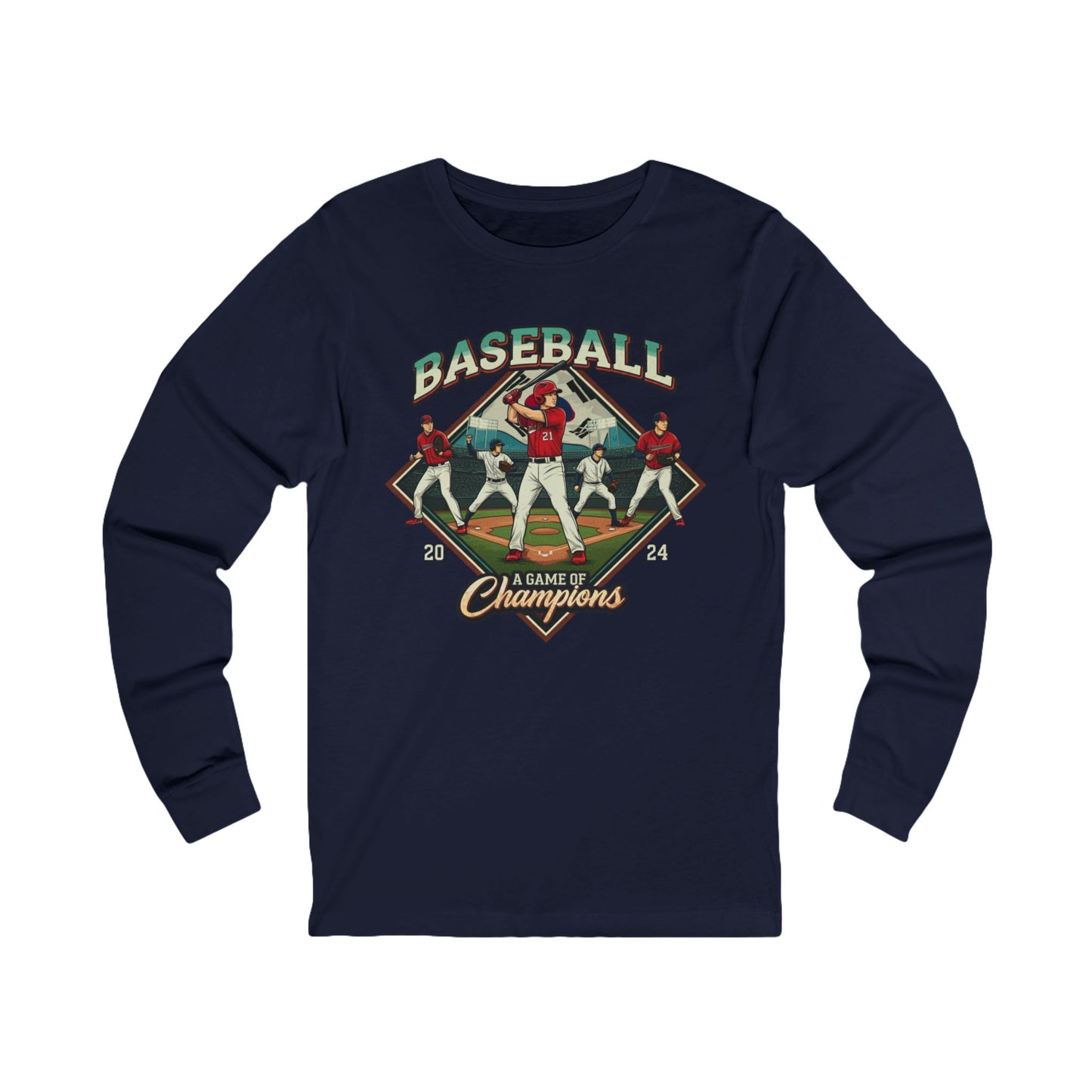 A GAME OF CHAMPIONS Unisex Jersey Long Sleeve Tee - StyleMZ