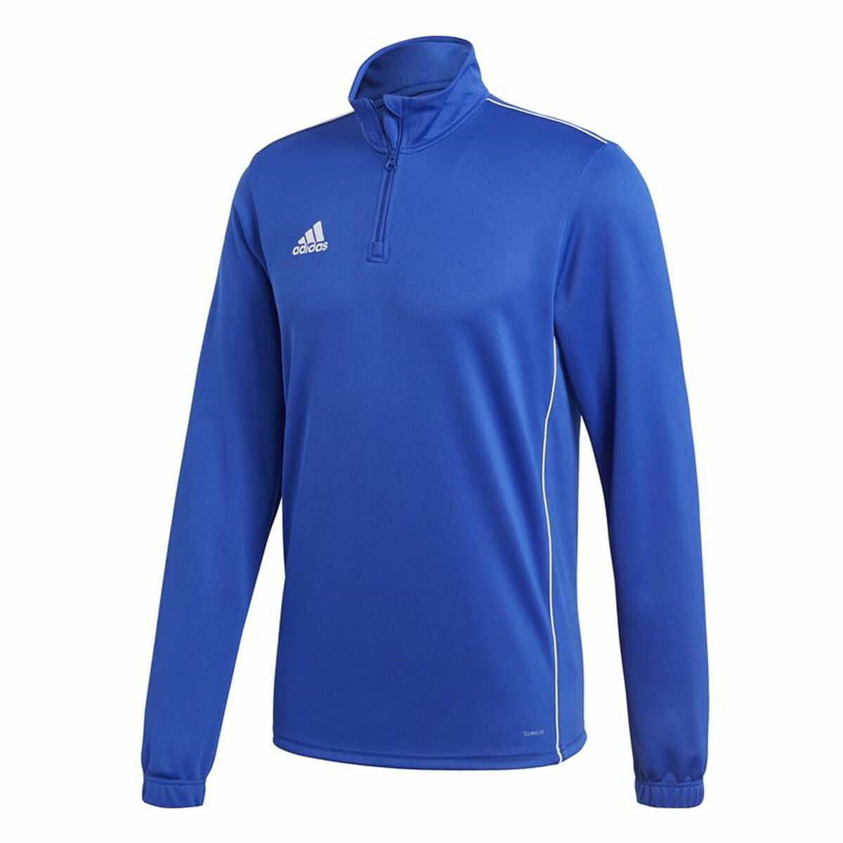 Men’s Long Sleeve Shirt Adidas Core 18 in Blue for Comfort