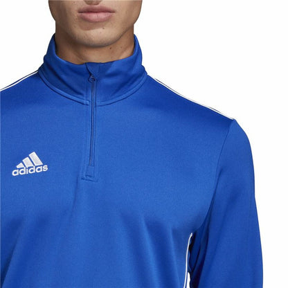 Men’s Long Sleeve Shirt Adidas Core 18 in Blue for Comfort