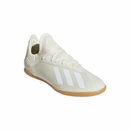 Indoor Football Shoes Adidas X Tango 18.3 White Boys Shoes