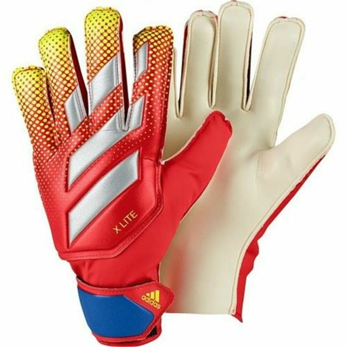 Goalkeeper Gloves Adidas X LITE DN8537 Red for Men