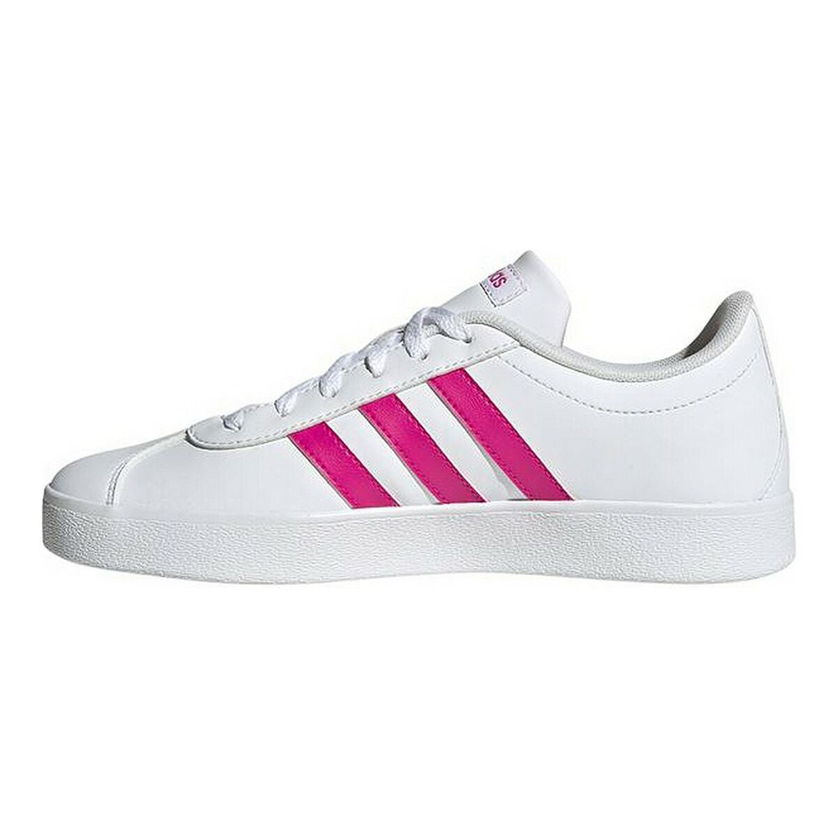 Sports Shoes for Kids Adidas VL Court 2.0 White Sneakers