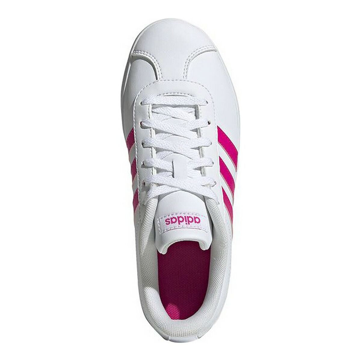 Sports Shoes for Kids Adidas VL Court 2.0 White Sneakers