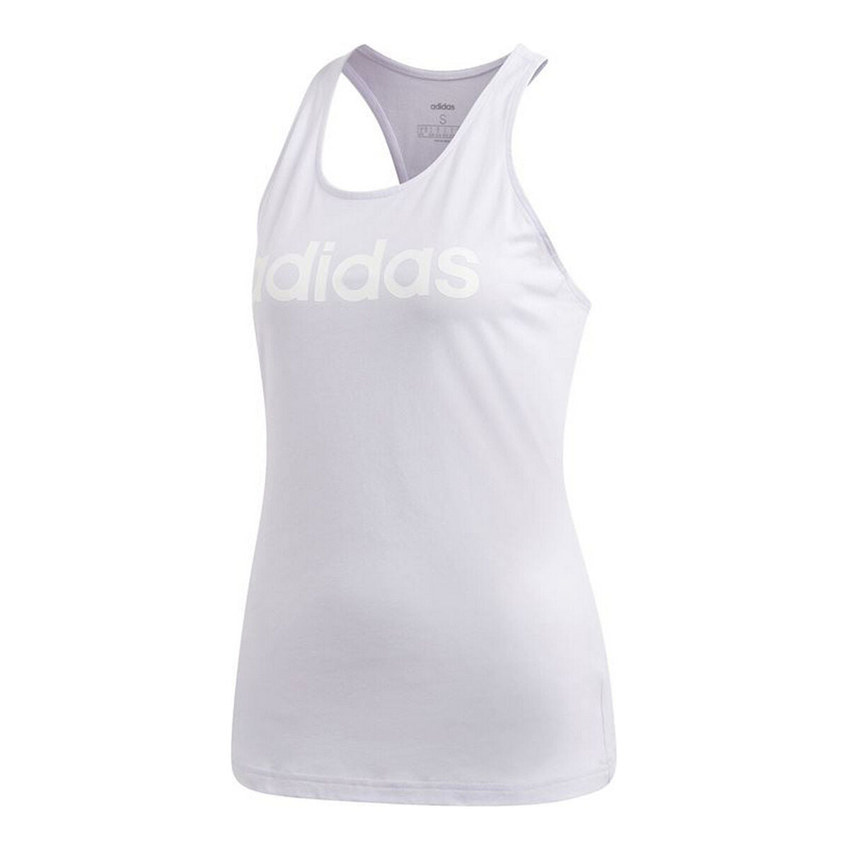 Women's Sleeveless T-Shirt Adidas Essentials Linear Light Mauve