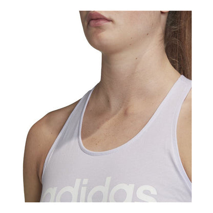 Women's Sleeveless T-Shirt Adidas Essentials Linear Light Mauve