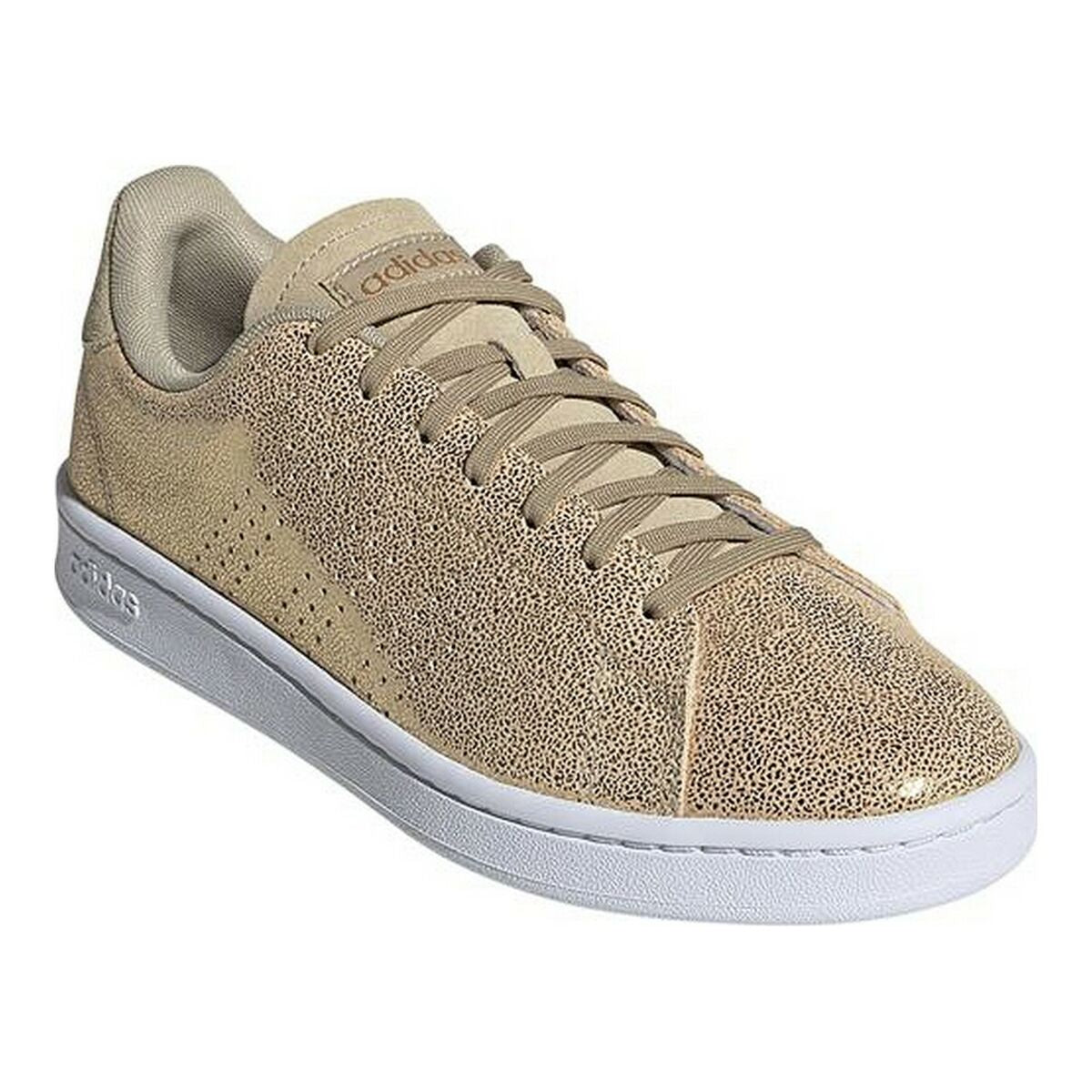 Sports Trainers for Women Adidas Advantage Golden Shoes