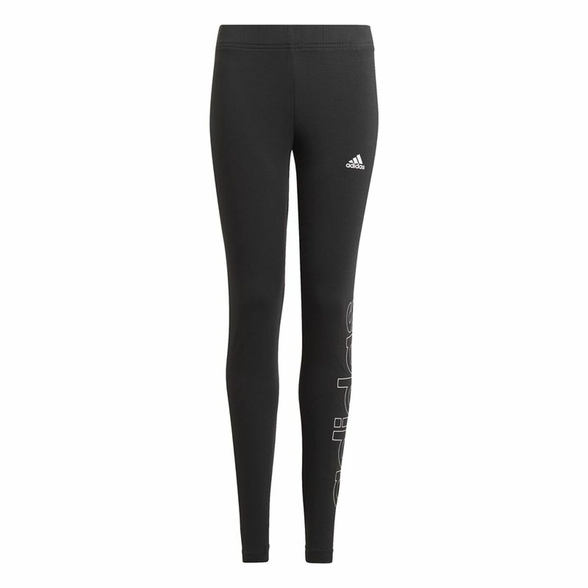 Sports Leggings Adidas Essentials Black for Kids