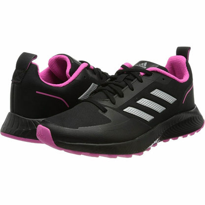 Running Shoes for Adults Adidas RUNFALCON 2.0 TR Black