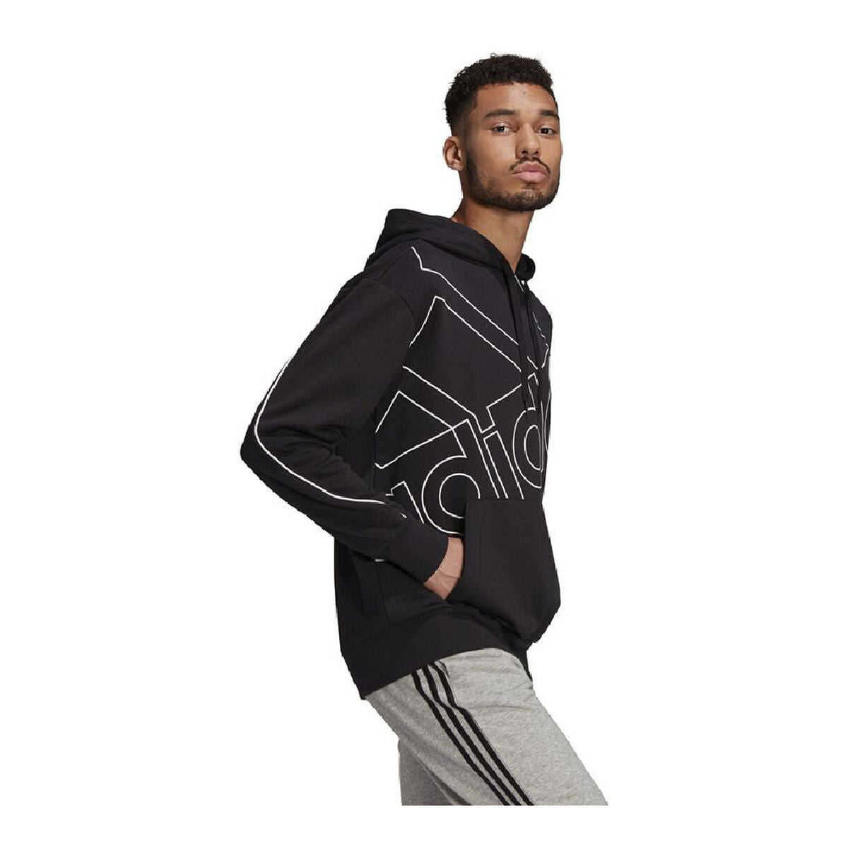 Men’s Hoodie Adidas Giant Black for Comfort and Style