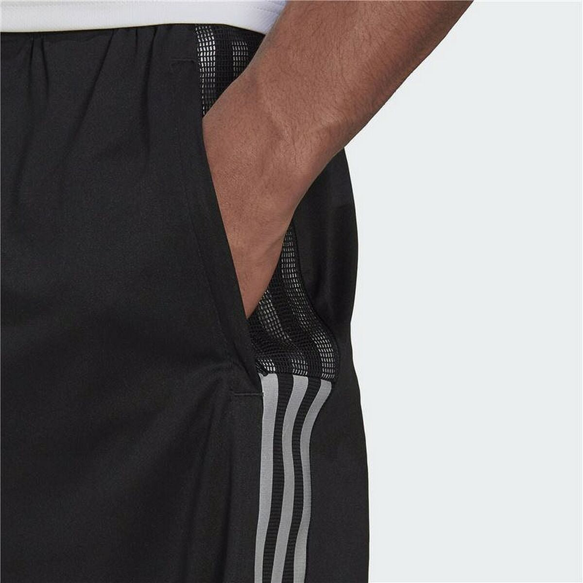 Men's Sports Shorts Adidas Tiro Reflective Black Design