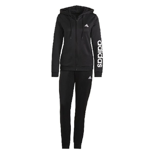 Women's Tracksuit Adidas W LIN FT TS GM5575 Black for Active Life