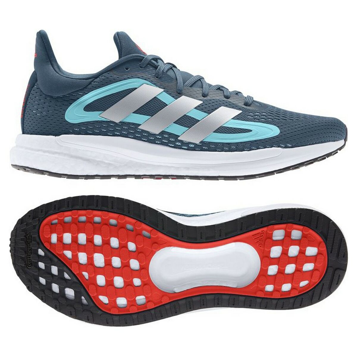 Running Shoes for Adults Adidas Solar Glide Dark Grey Men