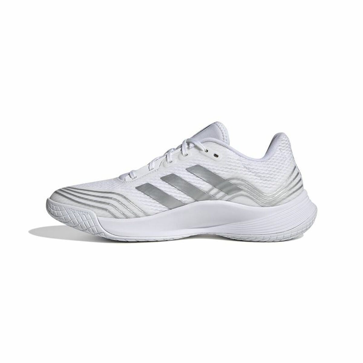 Trainers Adidas Novaflight Lady White for Volleyball Use